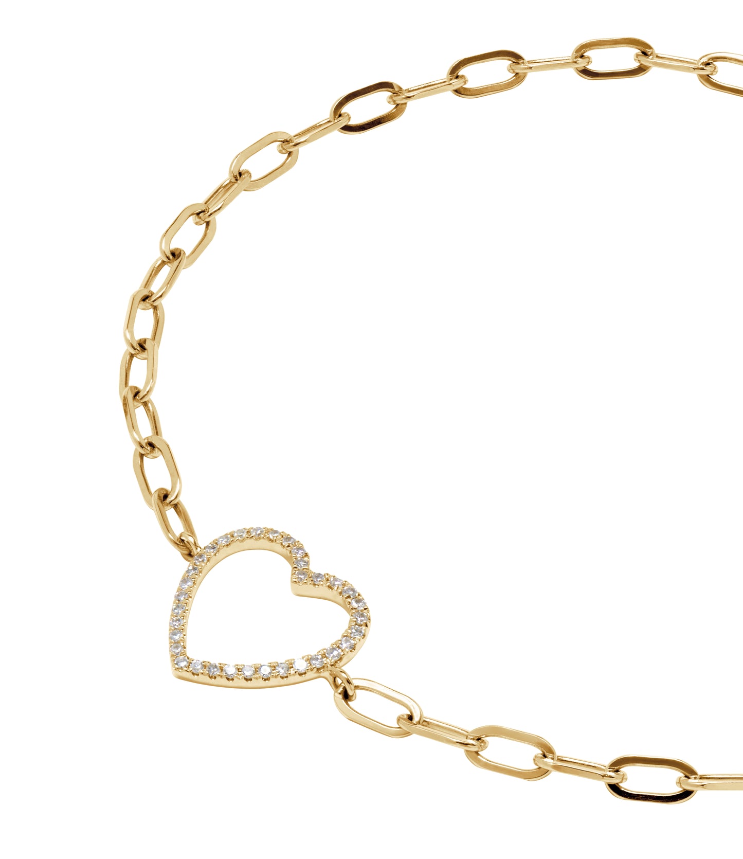 Diamond Big Love Bracelet