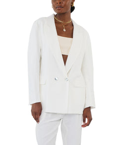 Nomade Suit Jacket in White