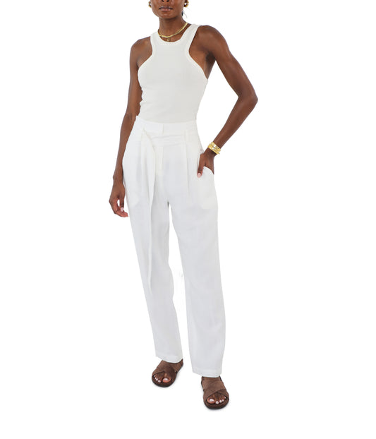 Nomade Suit Trousers in White