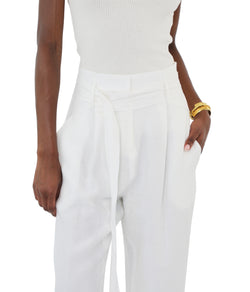 Nomade Suit Trousers in White