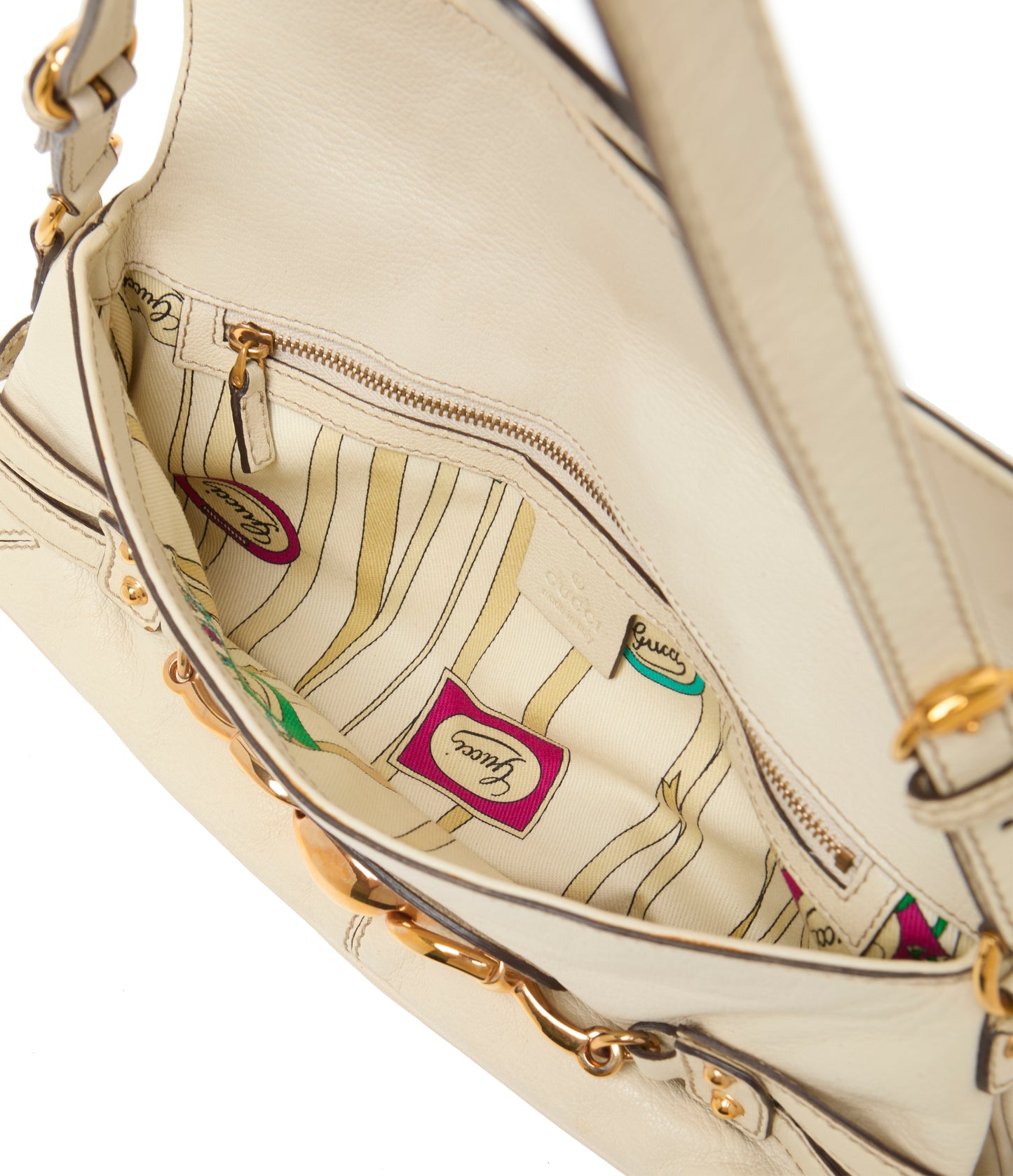 Pre-Owned Gucci Horsebit Shoulder Bag