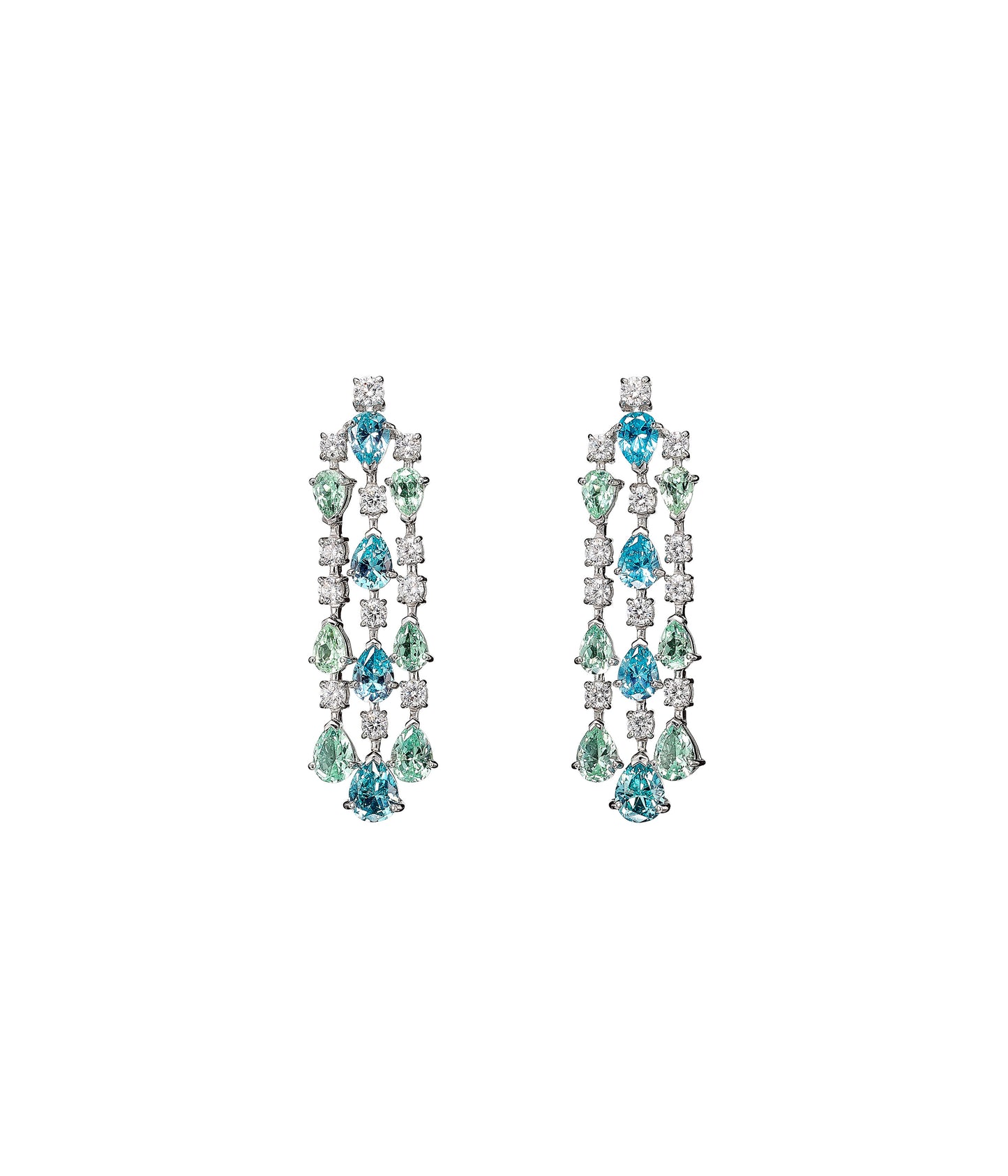 Valley Orchid Cascade Earrings