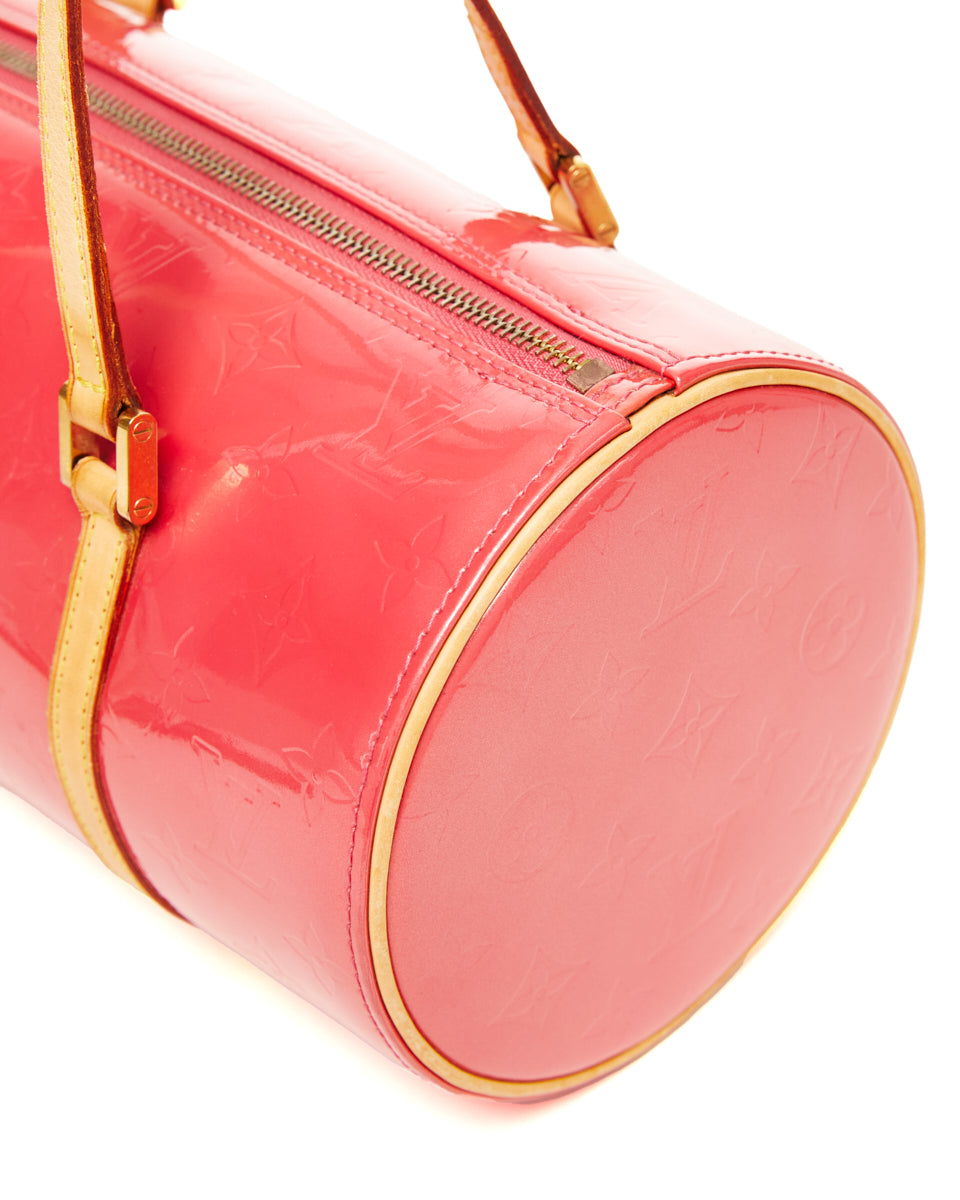 Louis Vuitton Pink Patent Leather Handbag (Pre-Owned)