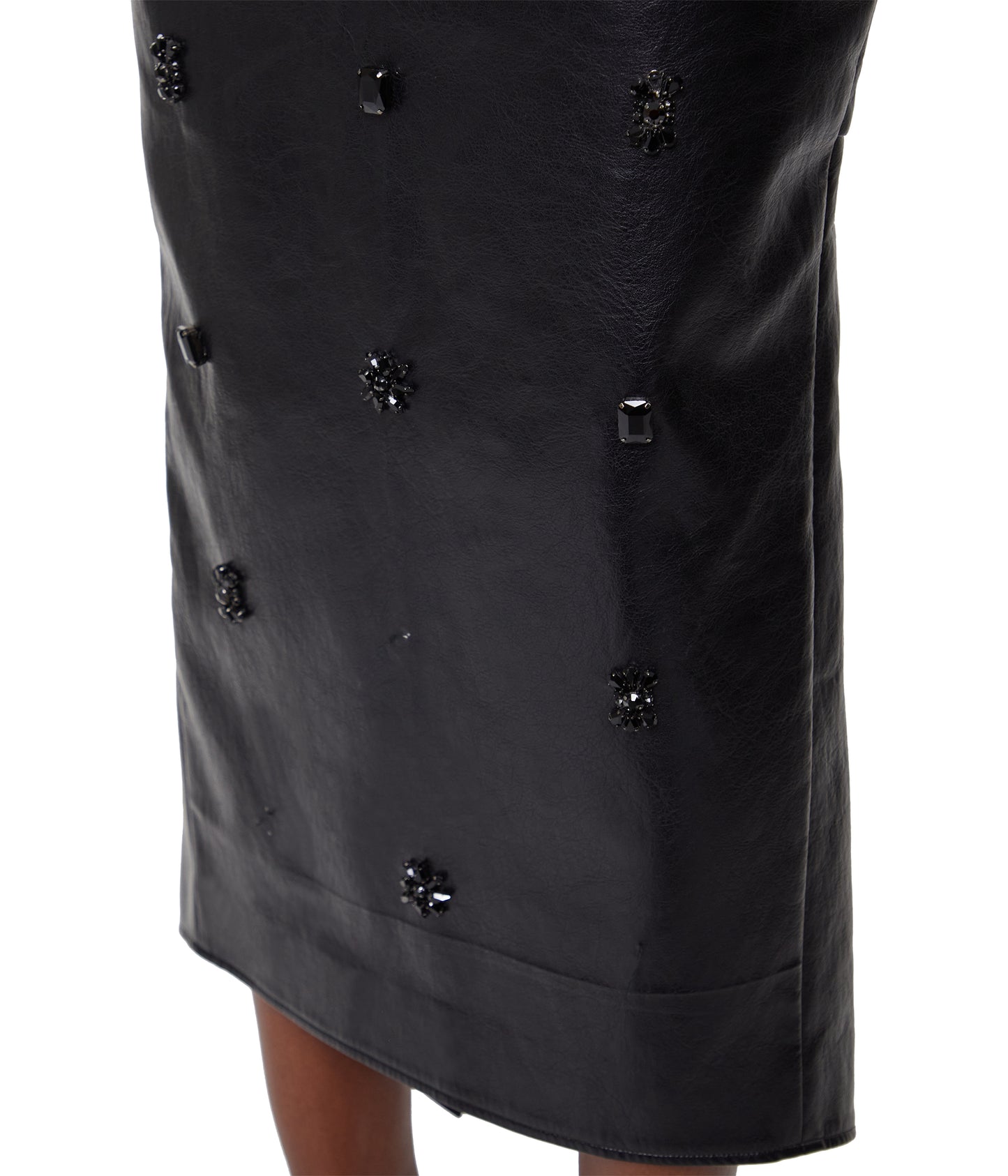 Thalia Leather Skirt