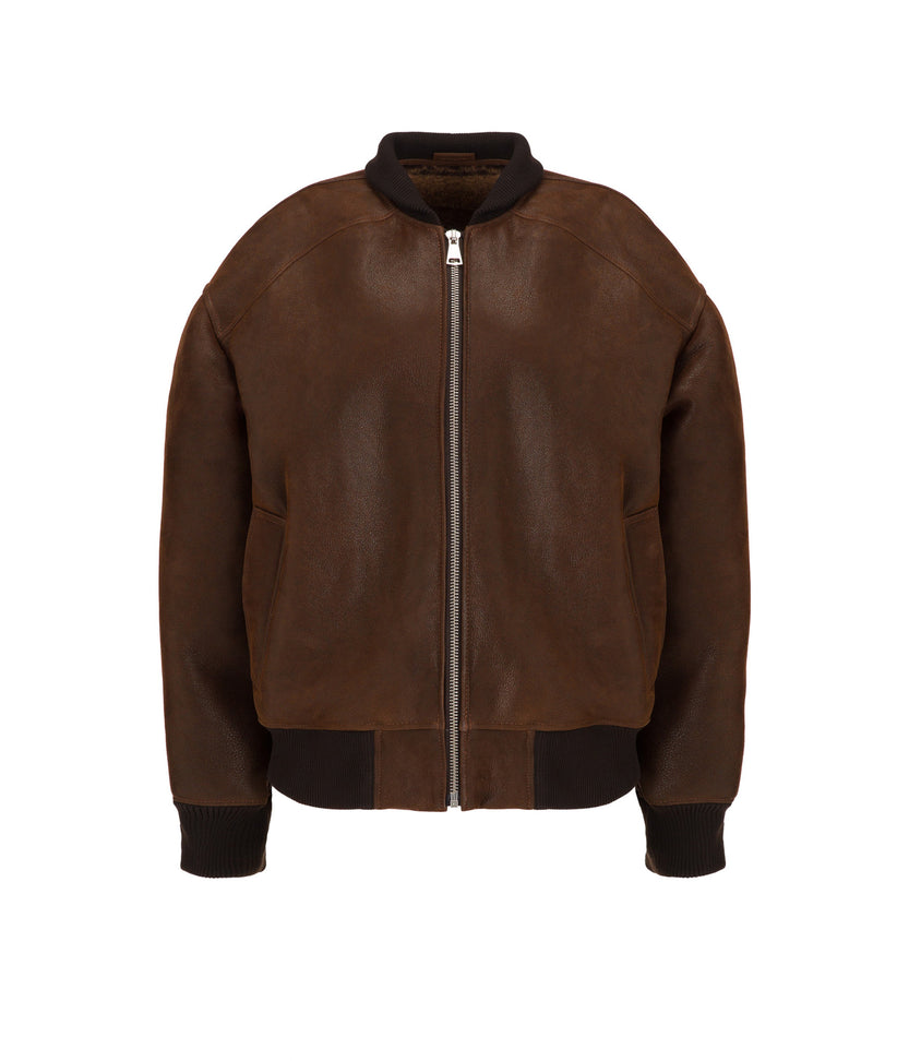 Mina Shearling Bomber