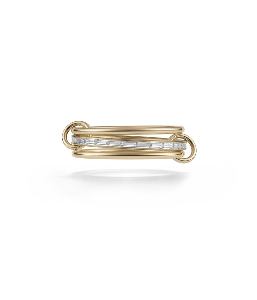 Rhea 18K Yellow Gold Band Ring