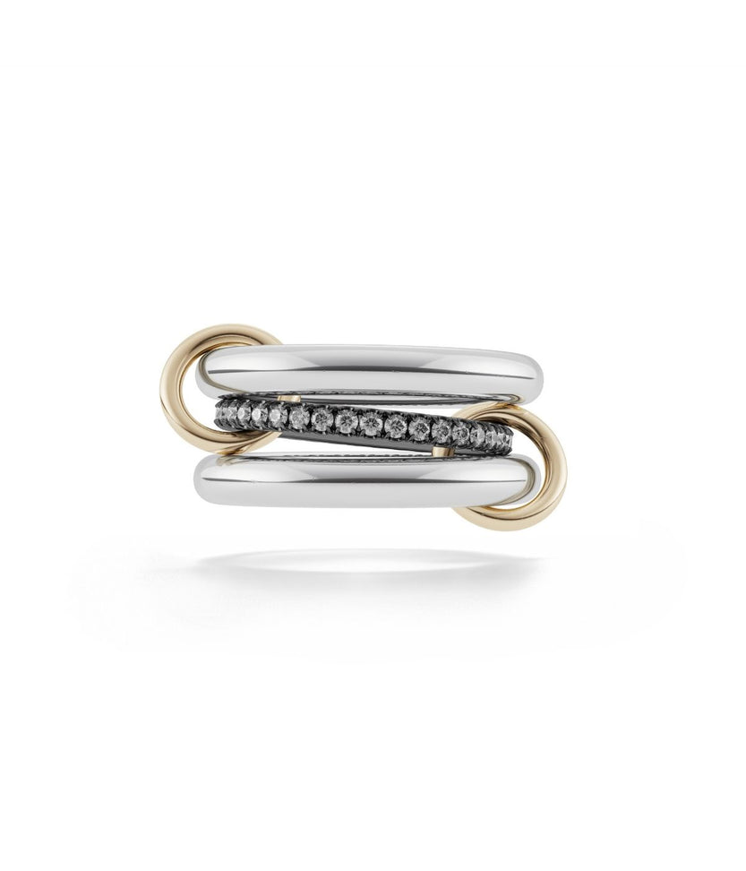 Libra Silver Band Ring